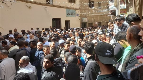 جانب من الجنازة