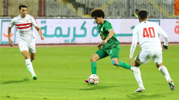 جانب من مباراة الزمالك