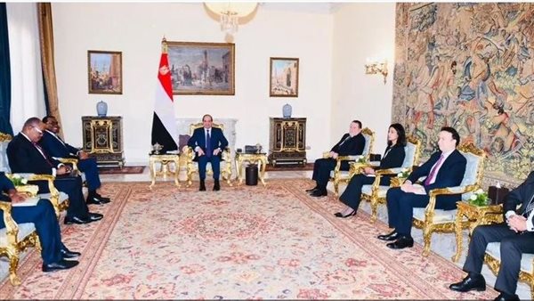 السيسي يستقبل رئيس
