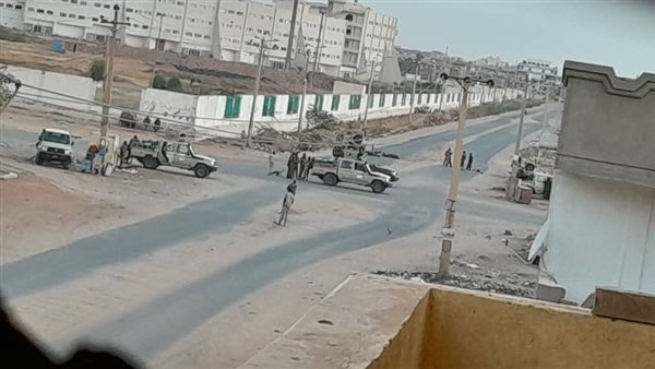 جانب من الاشتباكات