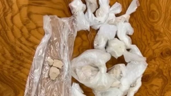 المخدرات المضبوطة