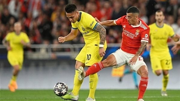 الانتر ضد بنفيكا