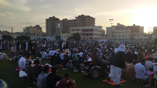 صلاة العيد بمطروح