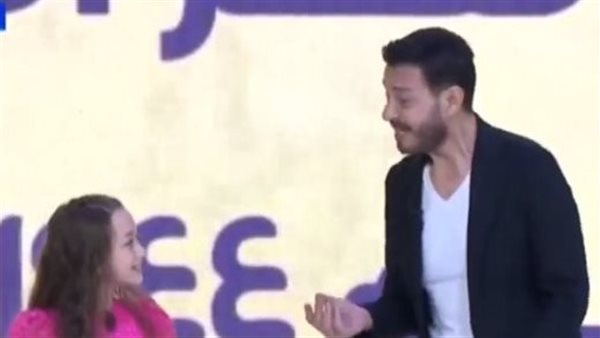 أحمد زاهر وابنته