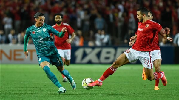 جانب من مباراة الأهلي