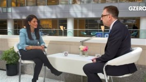 وزيرة التعاون الدولى