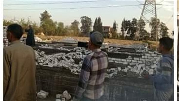 جانب من الإزالة 