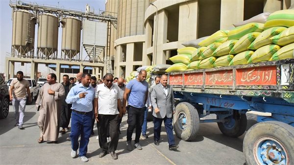 جانب من التوريد