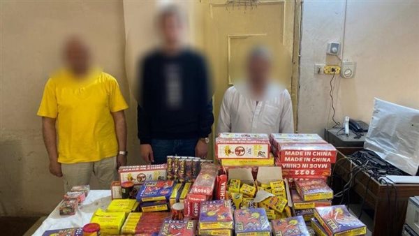 المتهمين ومضبوطات