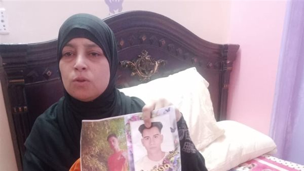 والدة الشابمحمد ضحية