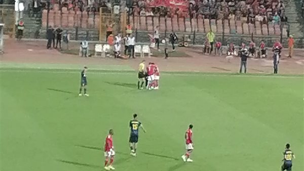 لحظة إصابة حسين الشحات