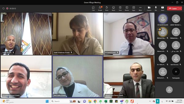 جانب من اللقاء