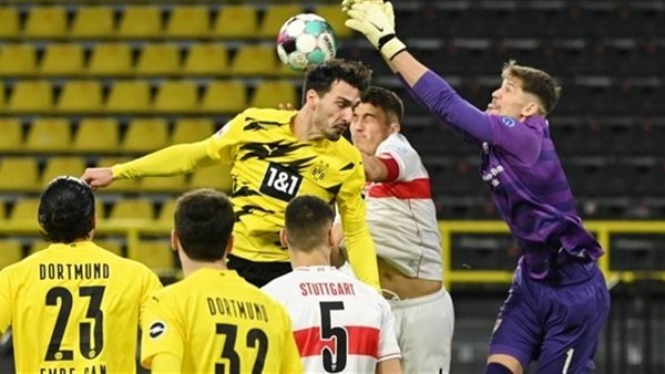 جانب من المباراة