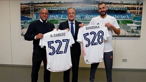 بنزيما وبيريز وكارلوس