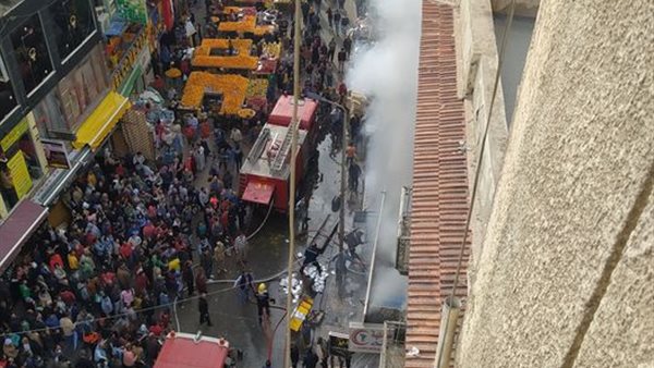 جانب من الحادث 