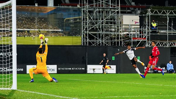 جانب من المباراة