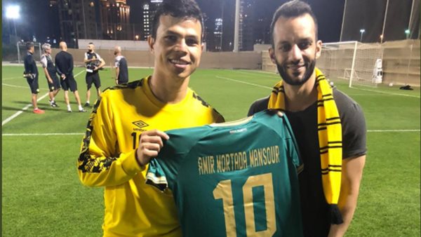 أمير مرتضى في تدريبات