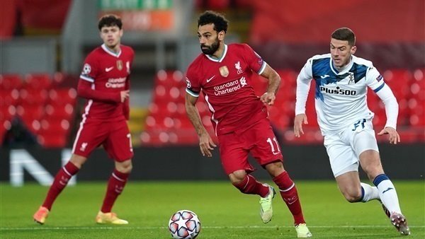 محمد صلاح في مباراة