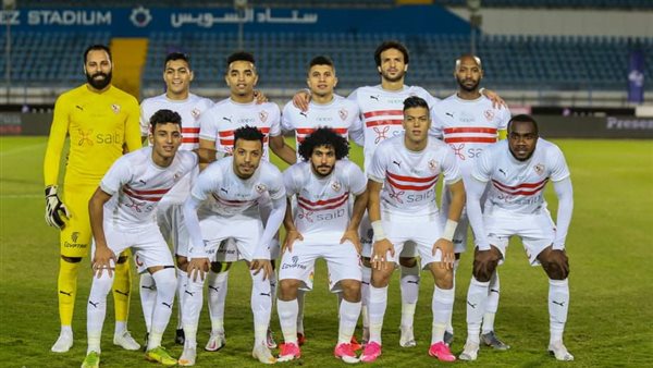 جانب من مباراة الزمالك