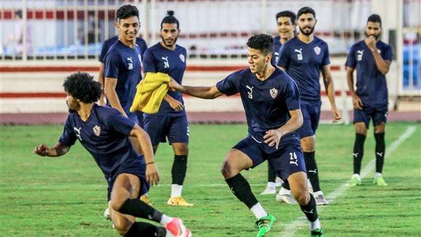 جانب من تدريبات الزمالك