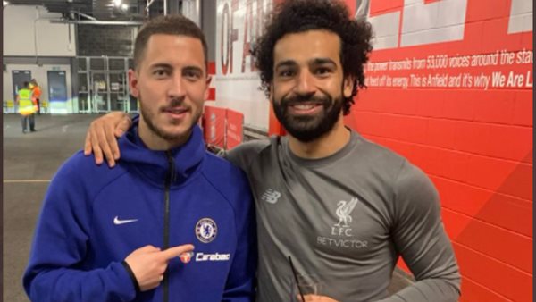 محمد صلاح وهازارد