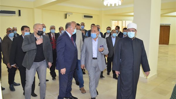 زيارة وزير الاوقاف