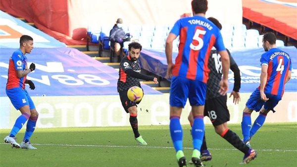 محمد صلاح في مباراة