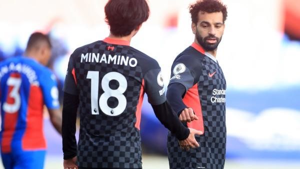 محمد صلاح ومينامينو