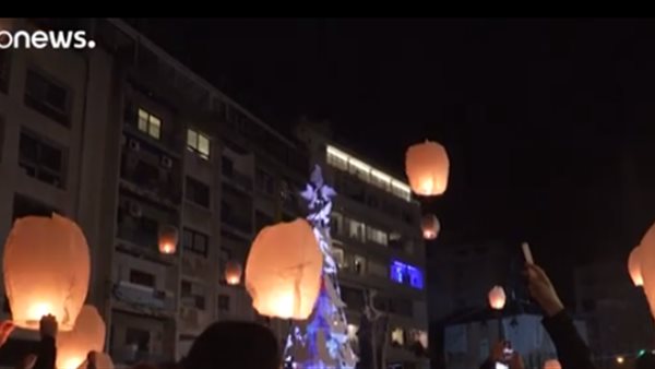 اضاءة فوانيس لبنان