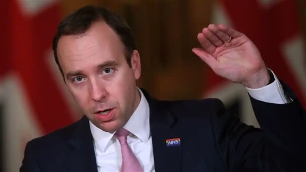 وزير الصحة البريطاني