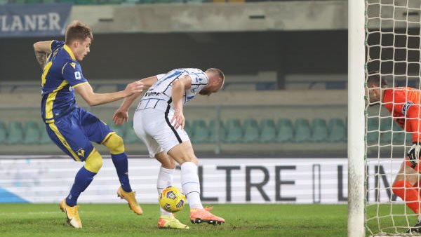 جانب من المباراة