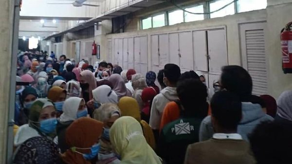 زحام جامعة طنطا