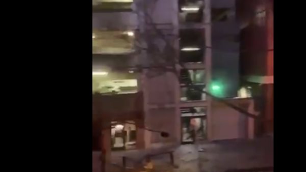 جانب من الانفجار