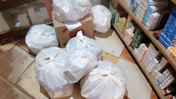 جانب من المضبوطات