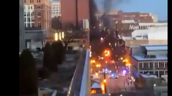 جانب من الانفجار