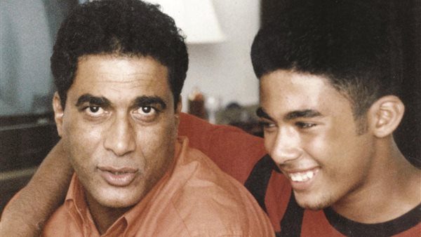 أحمد زكى ونجله هيثم