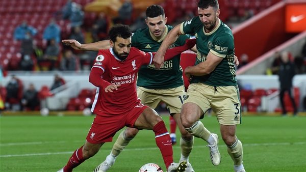 محمد صلاح في مباراة