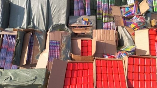 جانب من المضبوطات