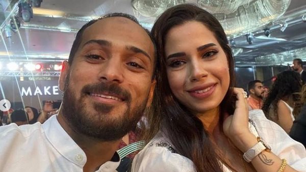 وليد سليمان وزوجته