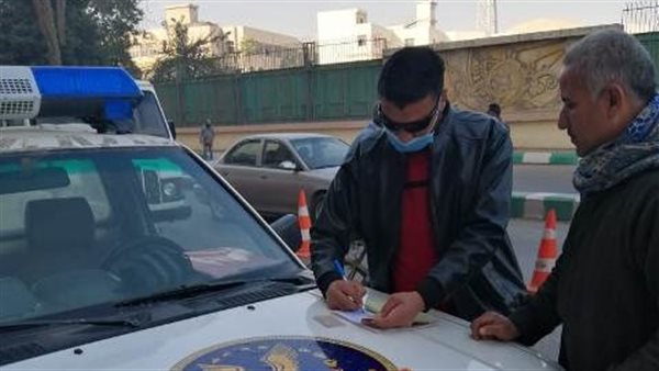 خلال تحرير المخالفات