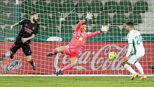 جانب من المباراة