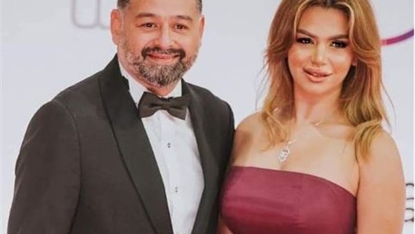 امير شاهين وزوجته