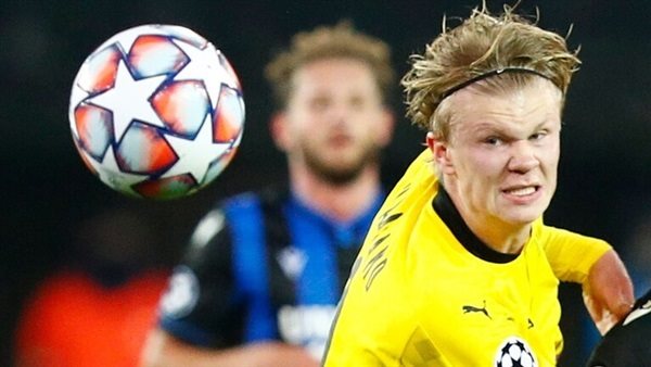 هالاند لاعب دورتموند