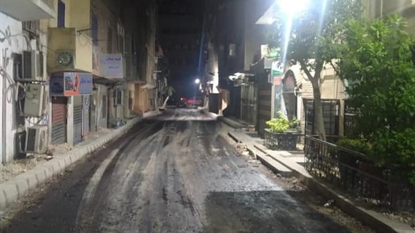 رصف شارع الملك فيصل