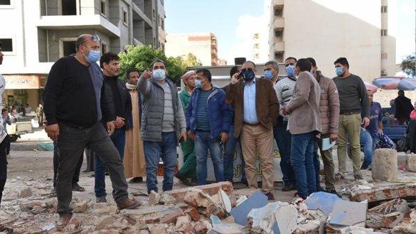 جانب من حملة الازالة