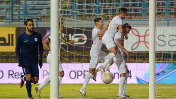 جانب من المباراة