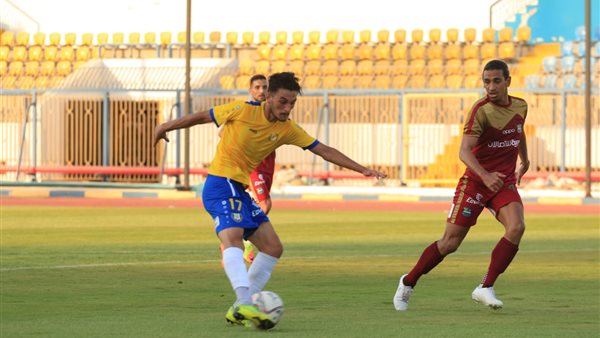 جانب من مباراة الاسماعيلي