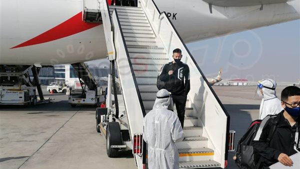 جانب من وصول منتخب