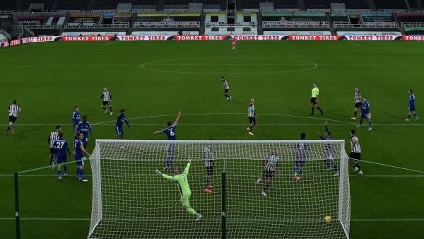 جانب من المباراة