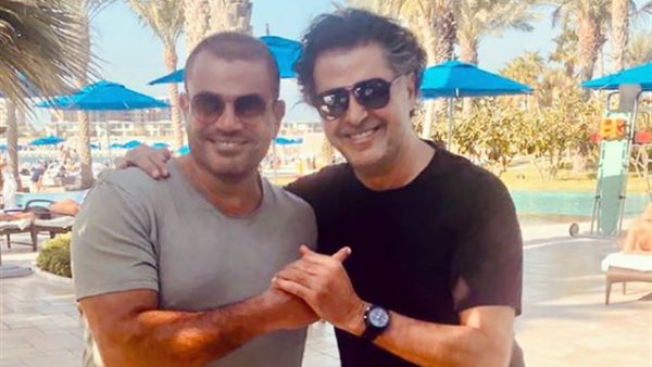 عمرو دياب وأحمد حلمي